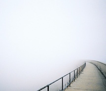 Foggy bridge